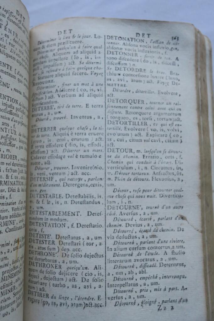 Royal Dictionary - French-Latin Reference