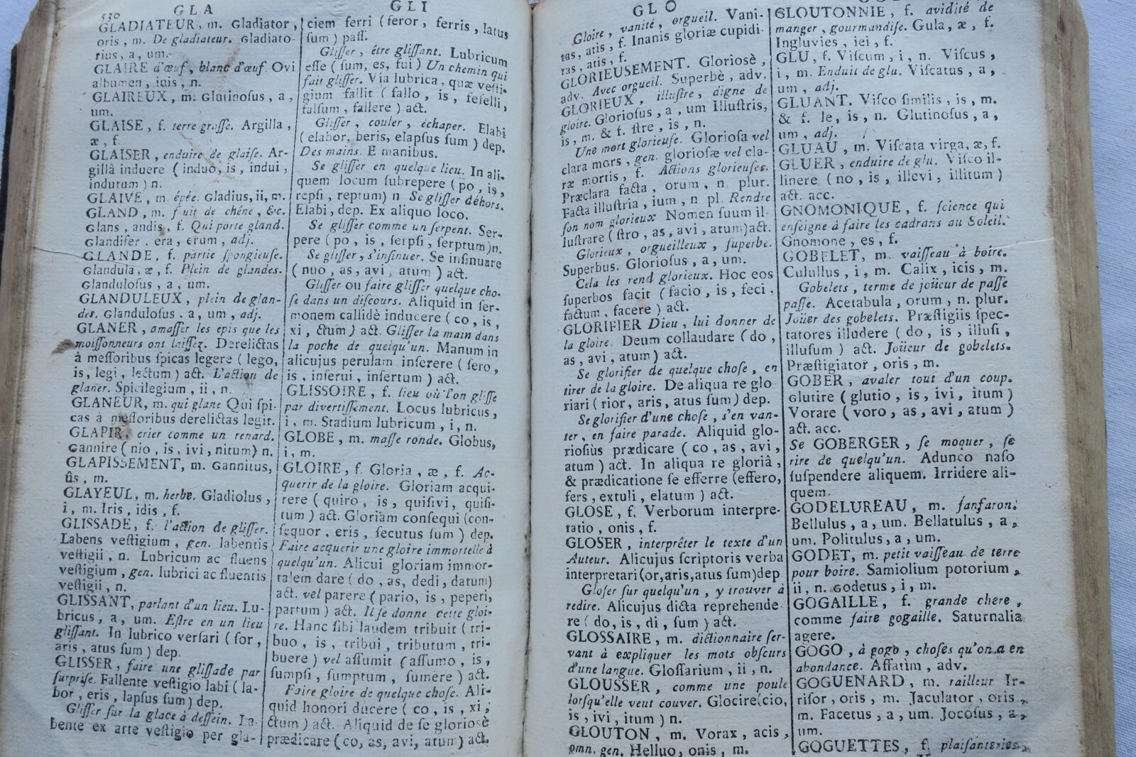 Le Petit Apparat Royal, ou Dictionnaire françois et latin 1766 dic-géographie – Image 7