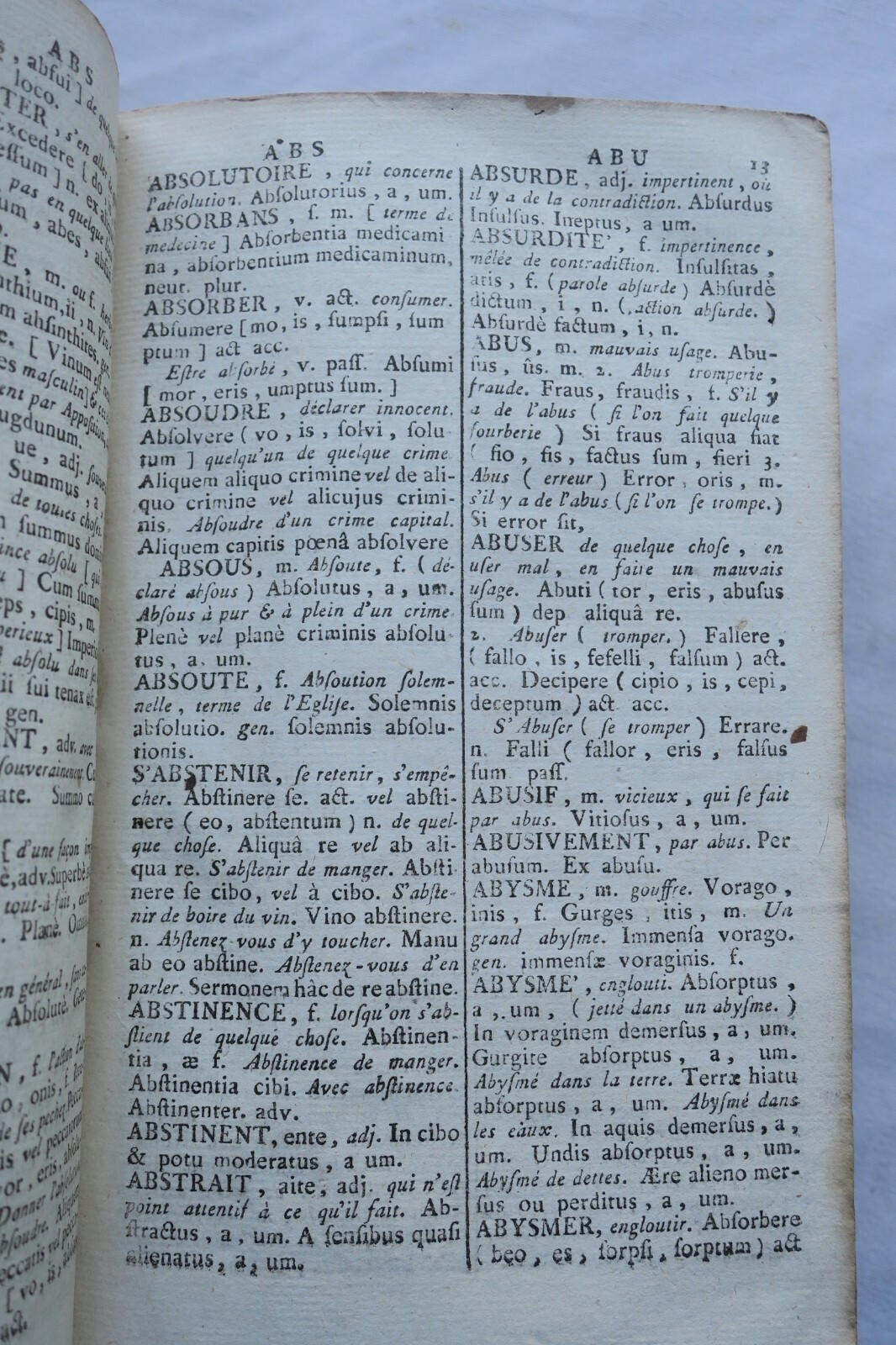 Le Petit Apparat Royal, ou Dictionnaire françois et latin 1766 dic-géographie – Image 6