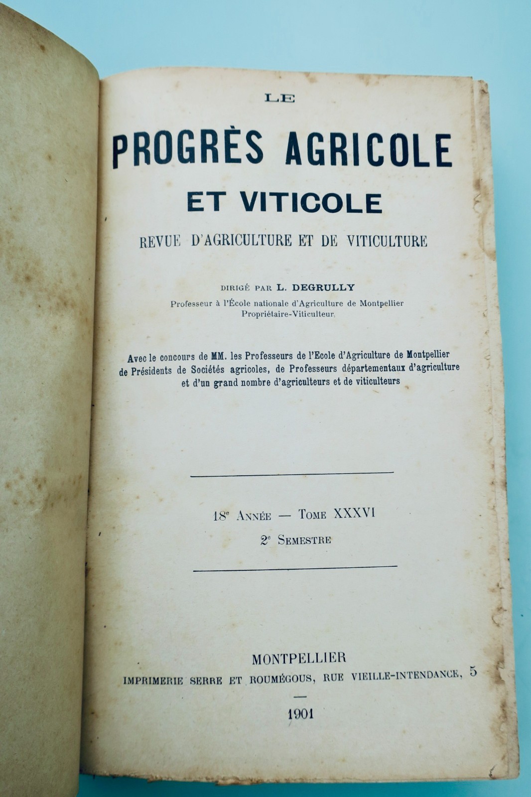Agricultural & Viticultural Progress 1901 (2nd Half) - Image 5