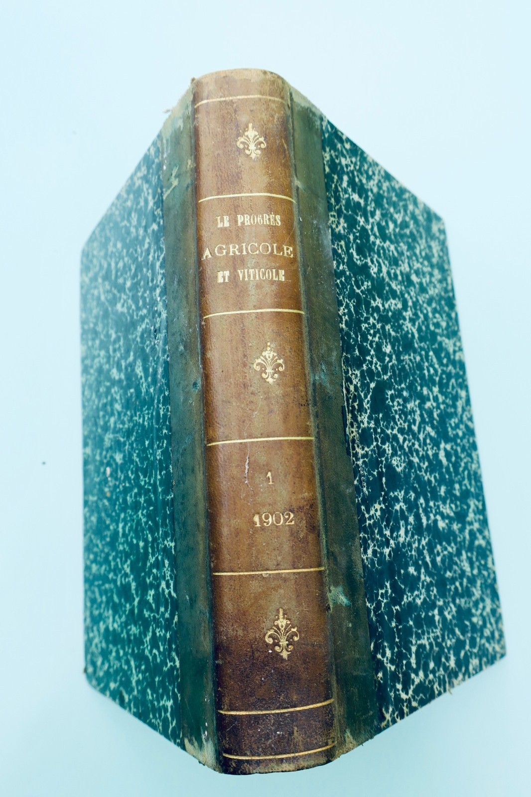 Landwirtschaftlicher und Weinbau-Fortschritt 1902<span class="lla-card-orig-wrap"><span class="lla-card-orig">❦ Le Progrès Agricole et Viticole 1902 – 1er semestre</span></span> - La Librairie Antique