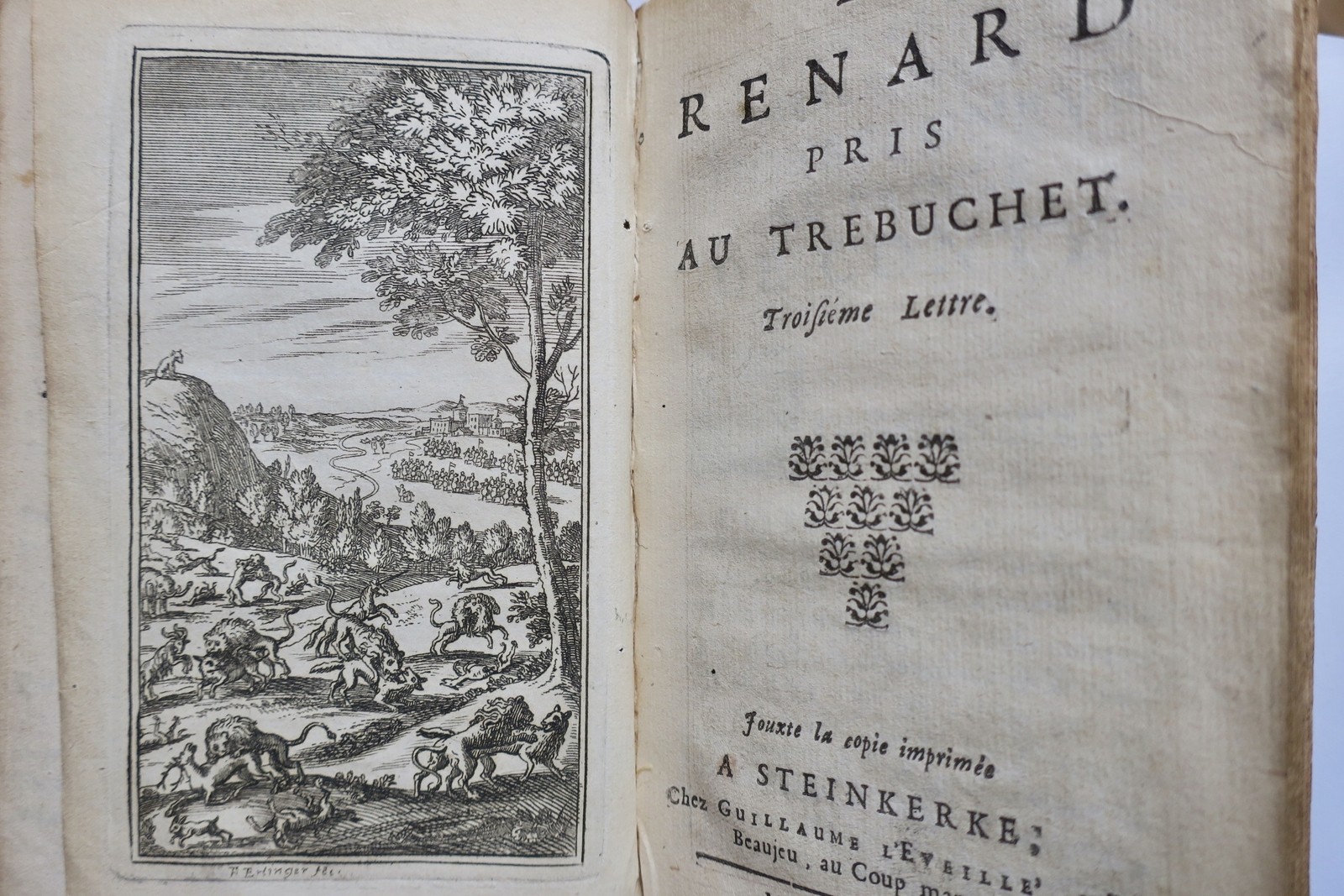Le prothee la fable du rossignol et du coucou, le renard pris au trebuchet.. ... – Image 4