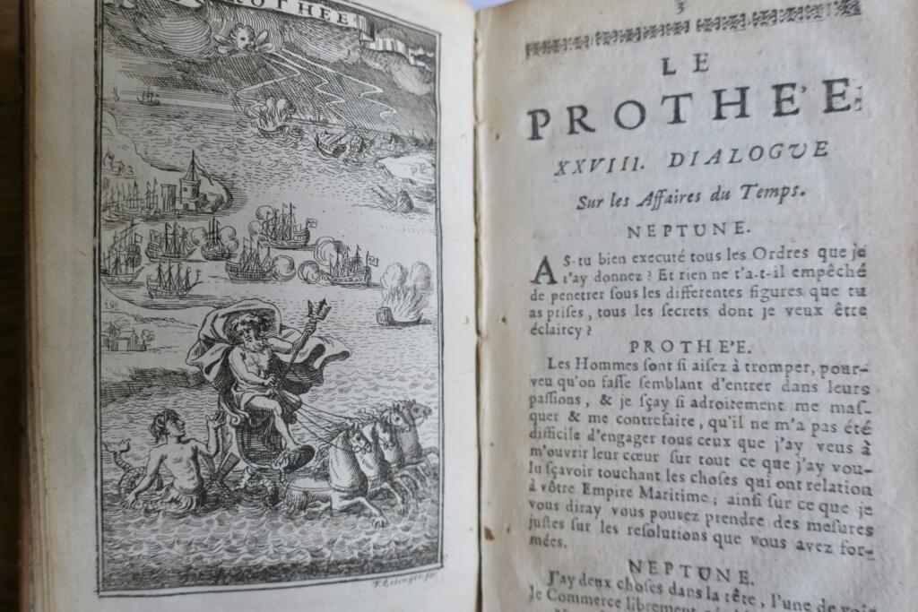 Le prothee la fable du rossignol et du coucou, le renard pris au trebuchet.. …