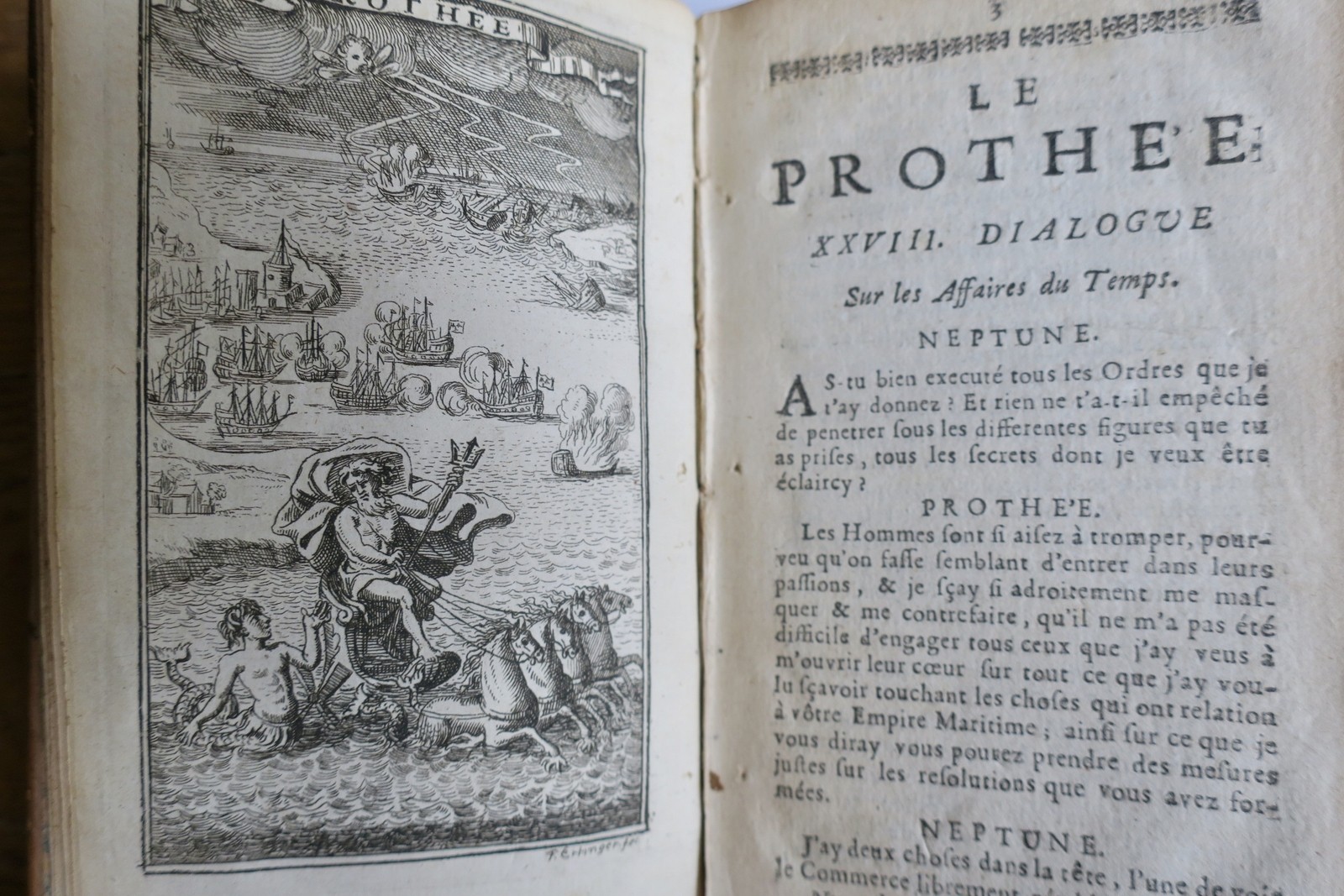 Le prothee la fable du rossignol et du coucou, le renard pris au trebuchet.. ... – Image 5