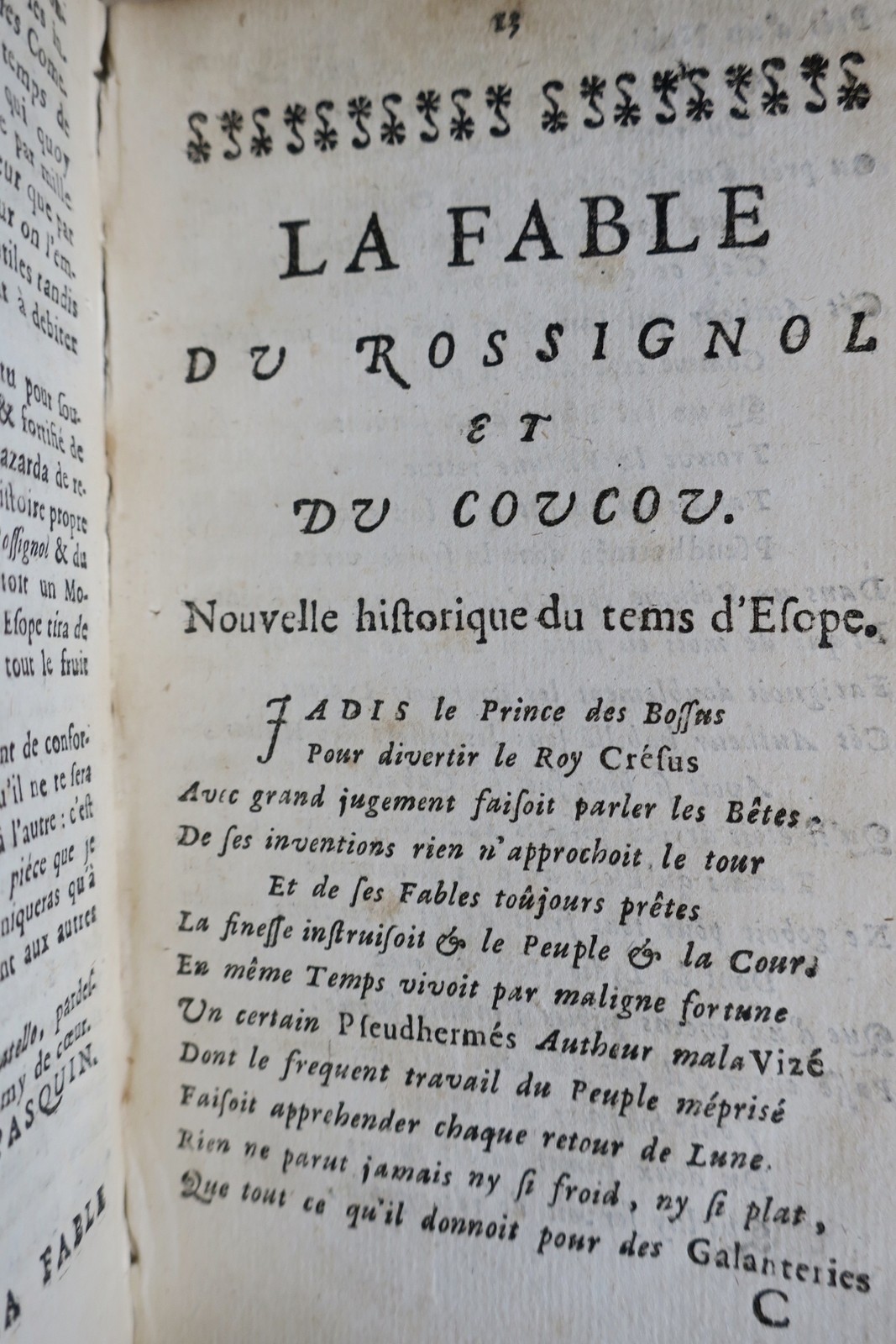 Le prothee la fable du rossignol et du coucou, le renard pris au trebuchet.. ... – Image 3