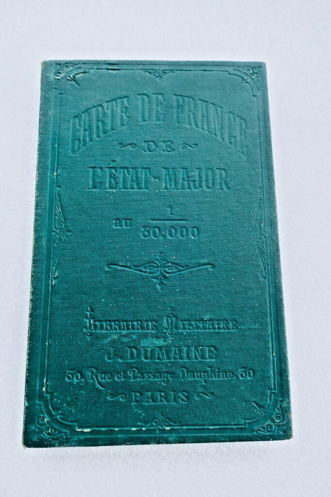 LE PUY Generalstabskarte von Dumaine