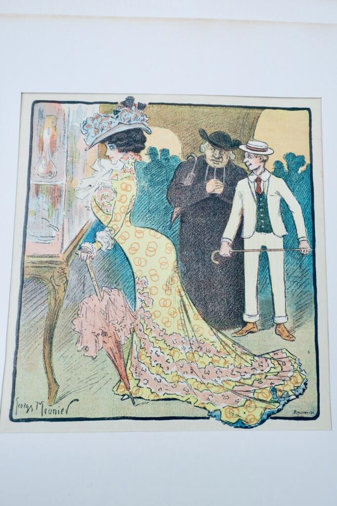 Le Rire: 9 Colorful Humorous Engravings