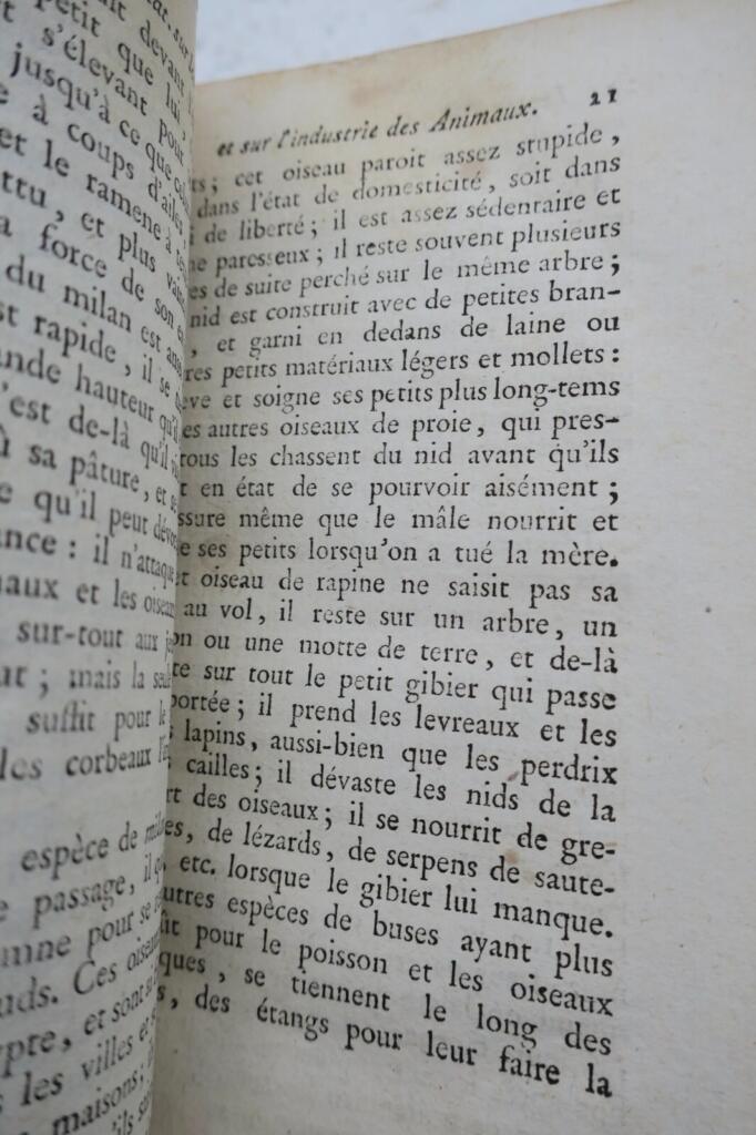 Leçons d’histoire naturelle sur les moeurs et sur l’industrie des animaux 1799