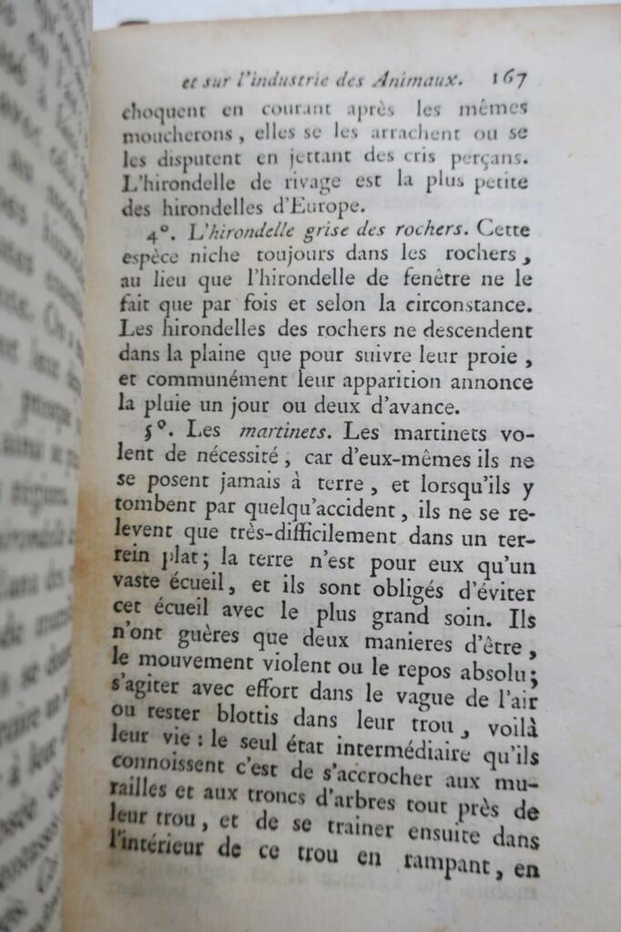 Leçons d’histoire naturelle sur les moeurs et sur l’industrie des animaux 1799