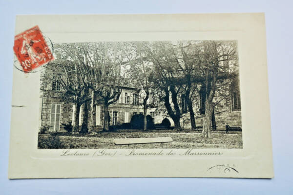 Lectoure promenade des maronniers 1912 Gers 32