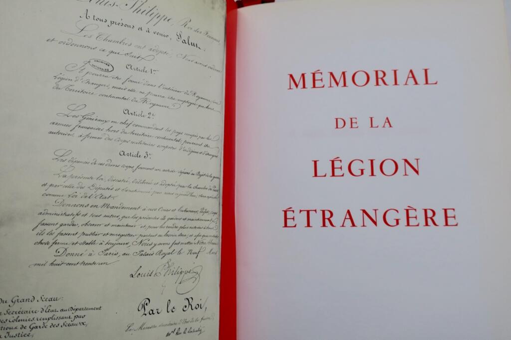 Gedenkbuch der Fremdenlegion