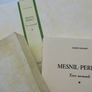 LEMARIEY Mesnil-Perrey Terre Normande 1965 . Dédicacé
