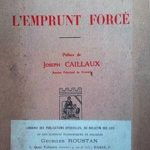 L’Emprunt forcé. 1923
