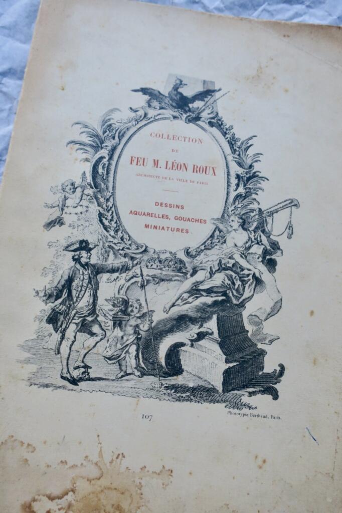 Katalog alter Kunstwerke von 1903