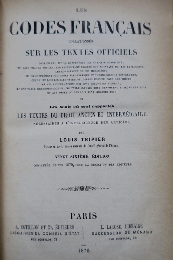 French Legal Codes with Official Texts