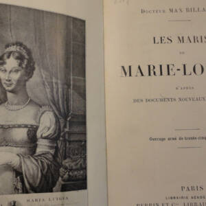 New Insights into Marie-Louise's Marriages