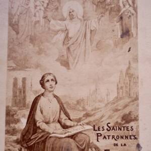 Les saintes patronnes de la France