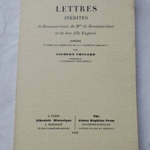 ボーマルシェの未発表書簡