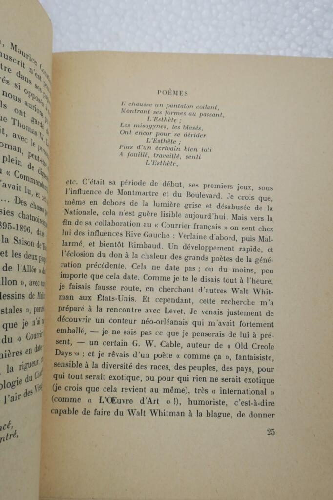 Poems with discussions on literature