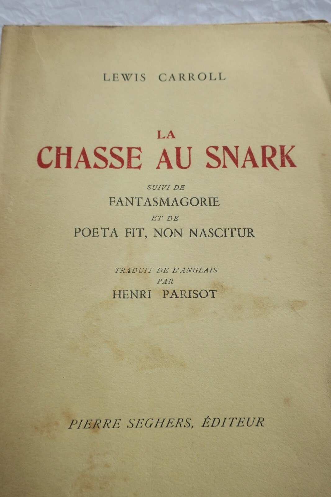 The Hunt for the Snark and Other Works – Image 8