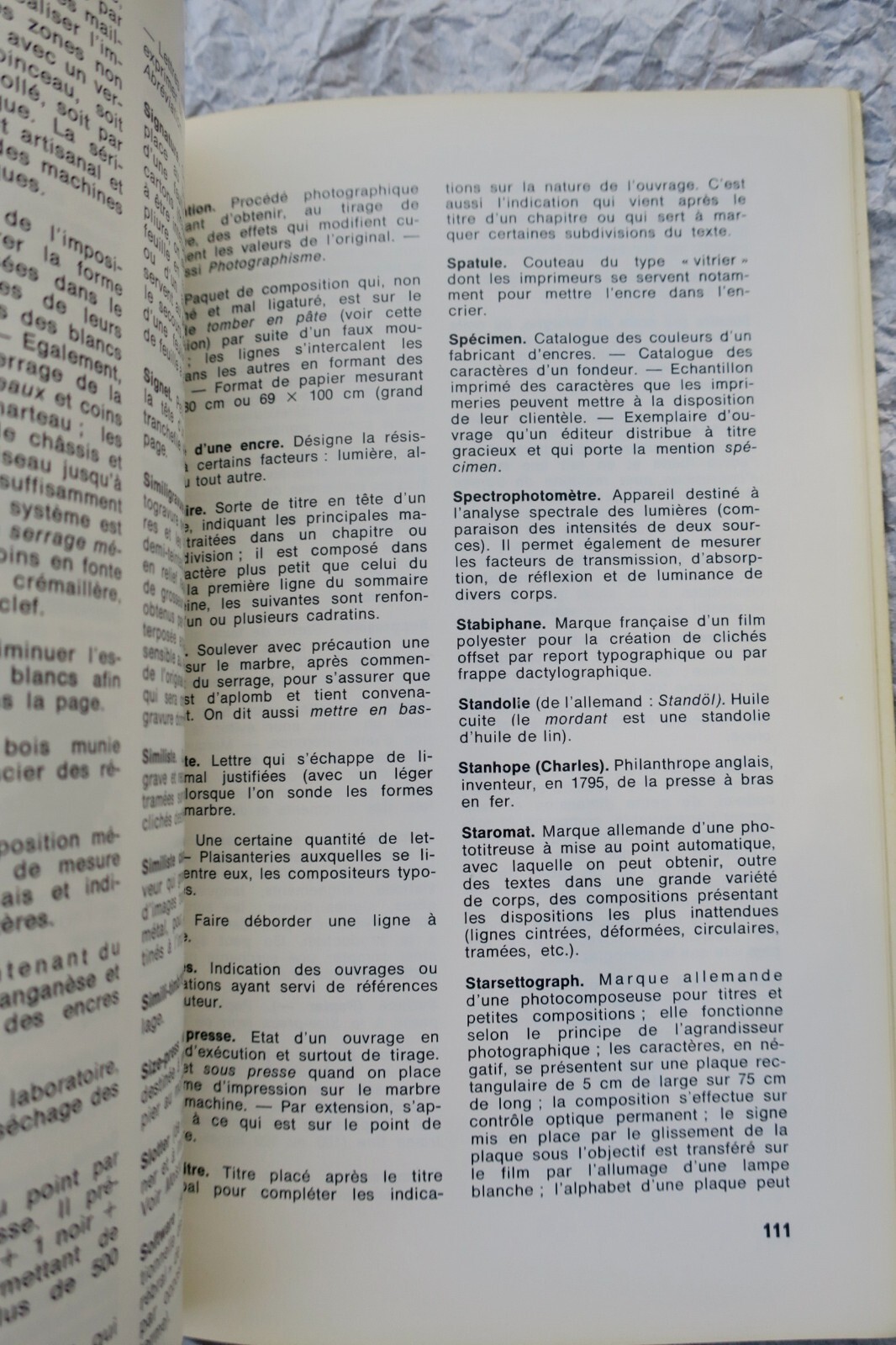 Glossar der grafischen Industrien<span class="lla-card-orig-wrap"><span class="lla-card-orig">❦ Lexique des industries graphiques 1974</span></span> - La Librairie Antique
