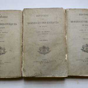 L'histoire des moines et des evêques de Luçon 1869