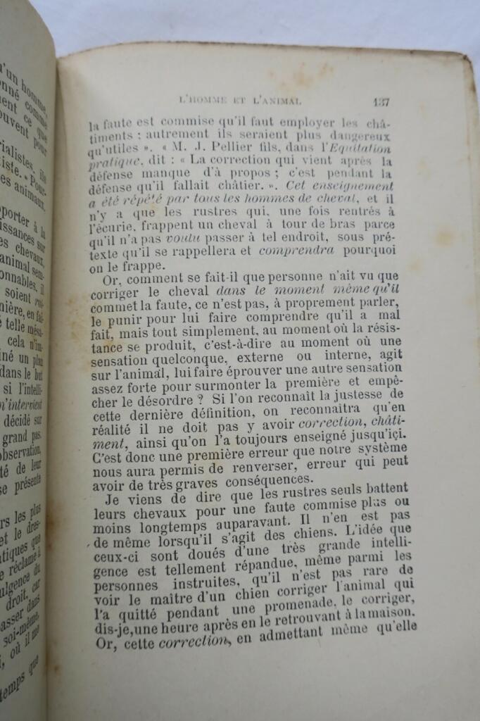 L’homme et l’animal devant la méthode expérimentale 1883