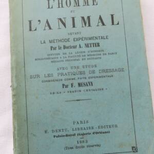 Humans and Animals in Experimental Method