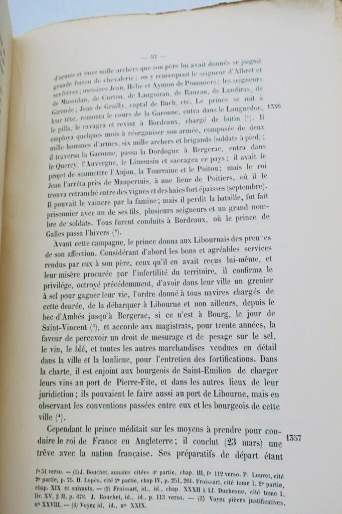 History of Libourne and Its Surroundings