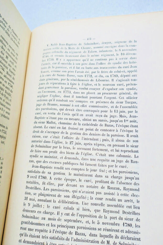 History of Libourne and Its Surroundings