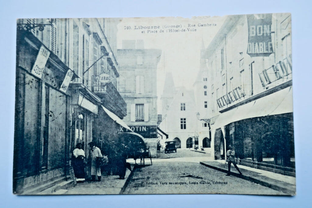 リボルン ガンベッタ通り 1915年