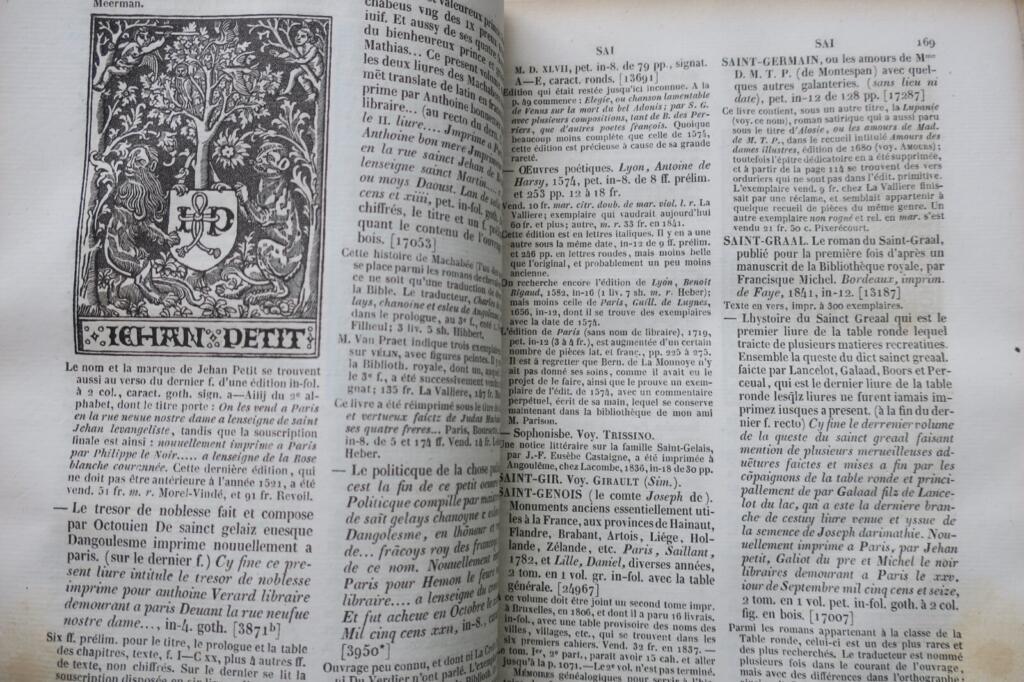 Handbuch für Buchhändler und Büchersammler
