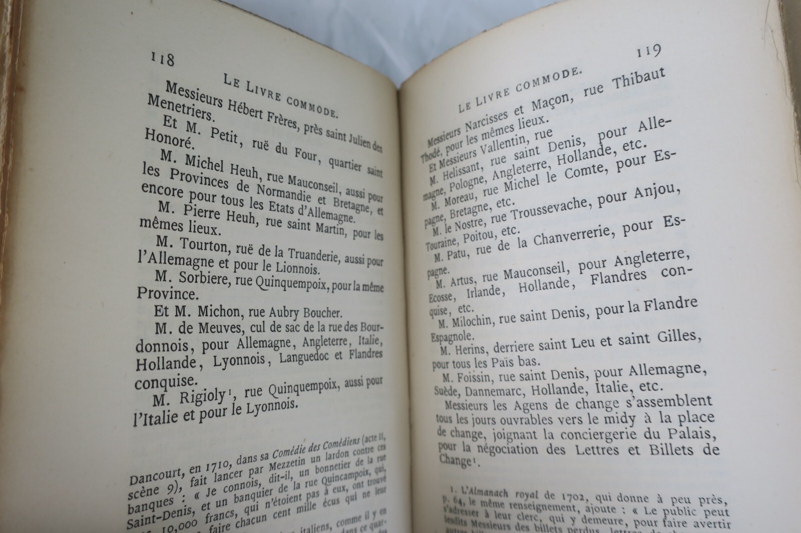 Libro De Direcciones De París Para 1692 – Image 8