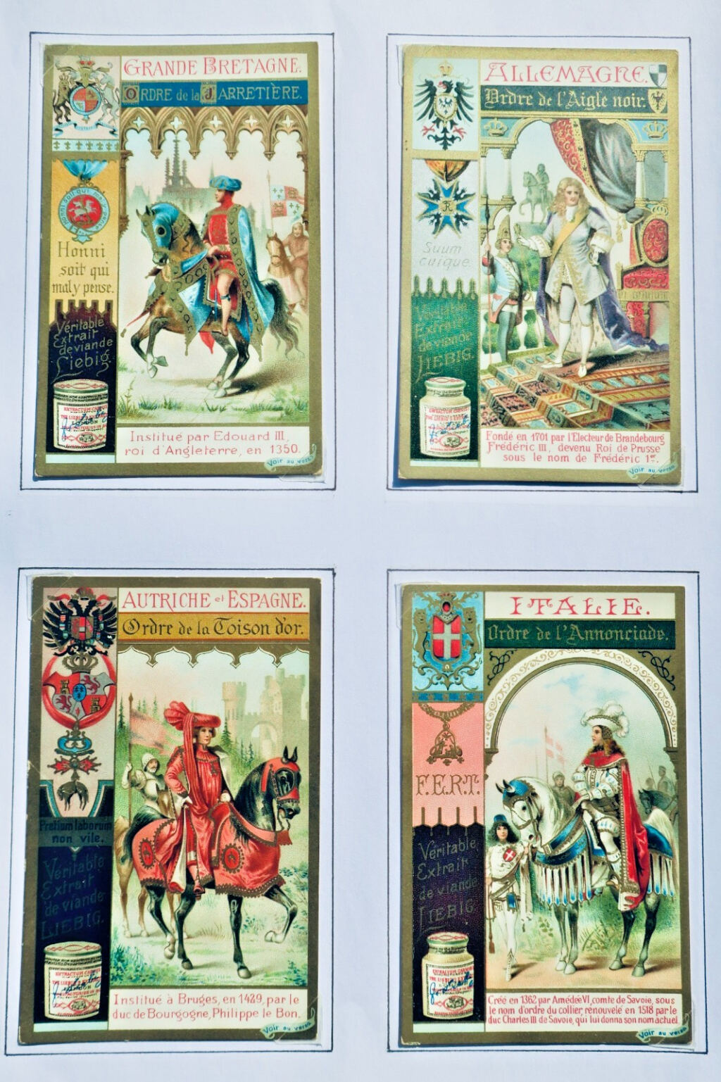 Liebig 6 Ordres de Chevalerie
