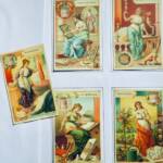 Liebig art de la teinture, horticulture, peinture sur verre, art graphique...
