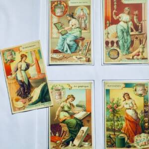 Liebig art de la teinture, horticulture, peinture sur verre, art graphique...