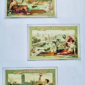 LIEBIG FLEUVES D'EUROPE 6 Chromos