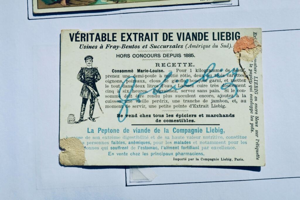LIEBIG FLEUVES D&rsquo;EUROPE 6 Chromos