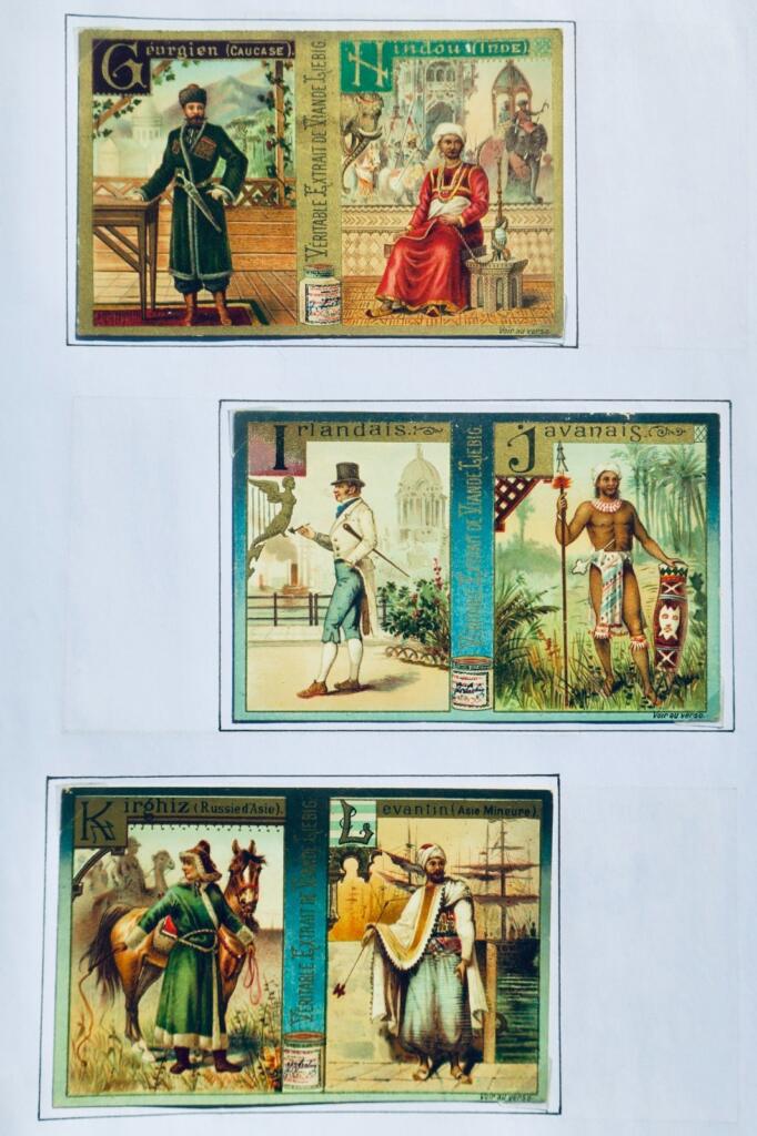Liebig peuples du monde 6 Chromos