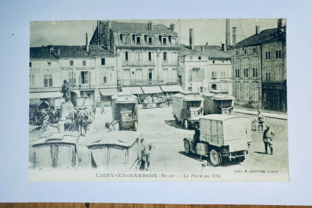 Ligny-en-Barrois place en 1916 GUERRE