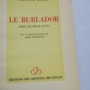 Lilar, Suzanne Le Burlador Editions des Artistes + dédicace