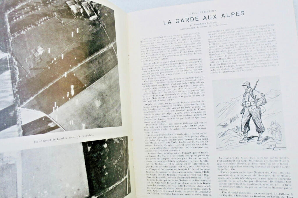 L'ILLUSTRATION N°5077 - Historische Zeitung aus besetztem Frankreich