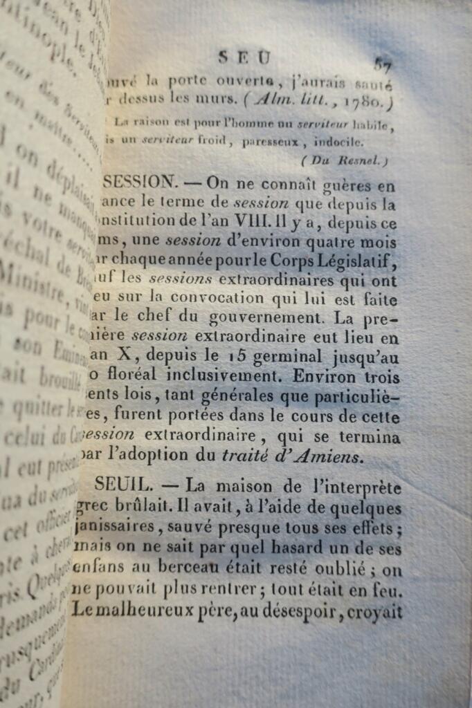 l&rsquo;improvisateur français 1806