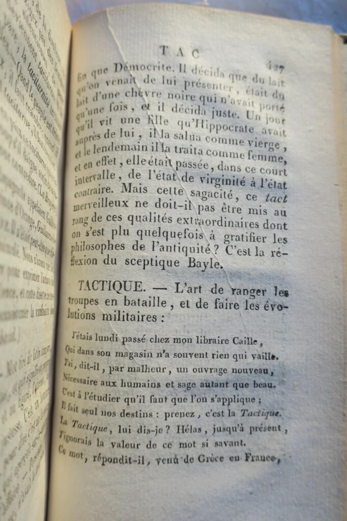 l&rsquo;improvisateur français 1806