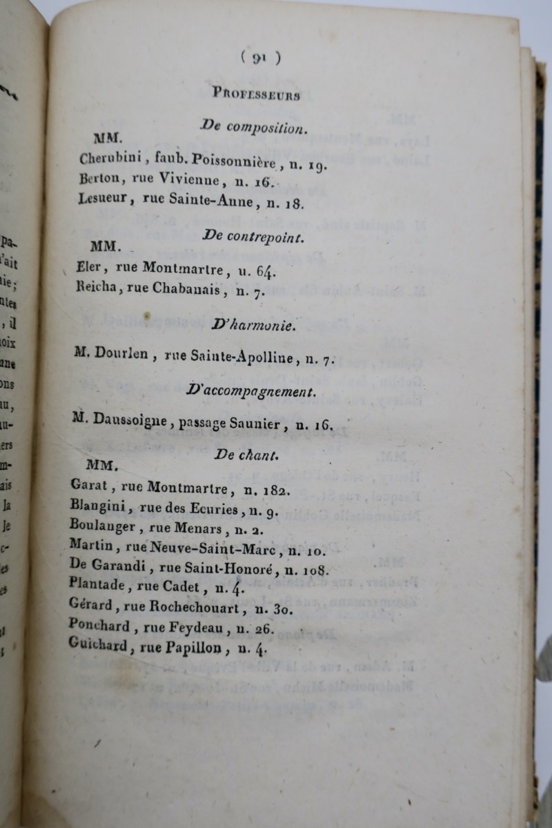 L’indicateur général des spectacles de Paris 1819 – Image 4