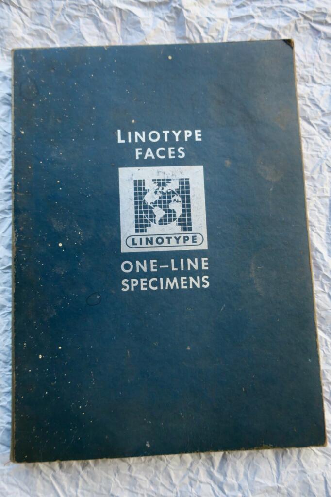 Specimens of Linotype Types
