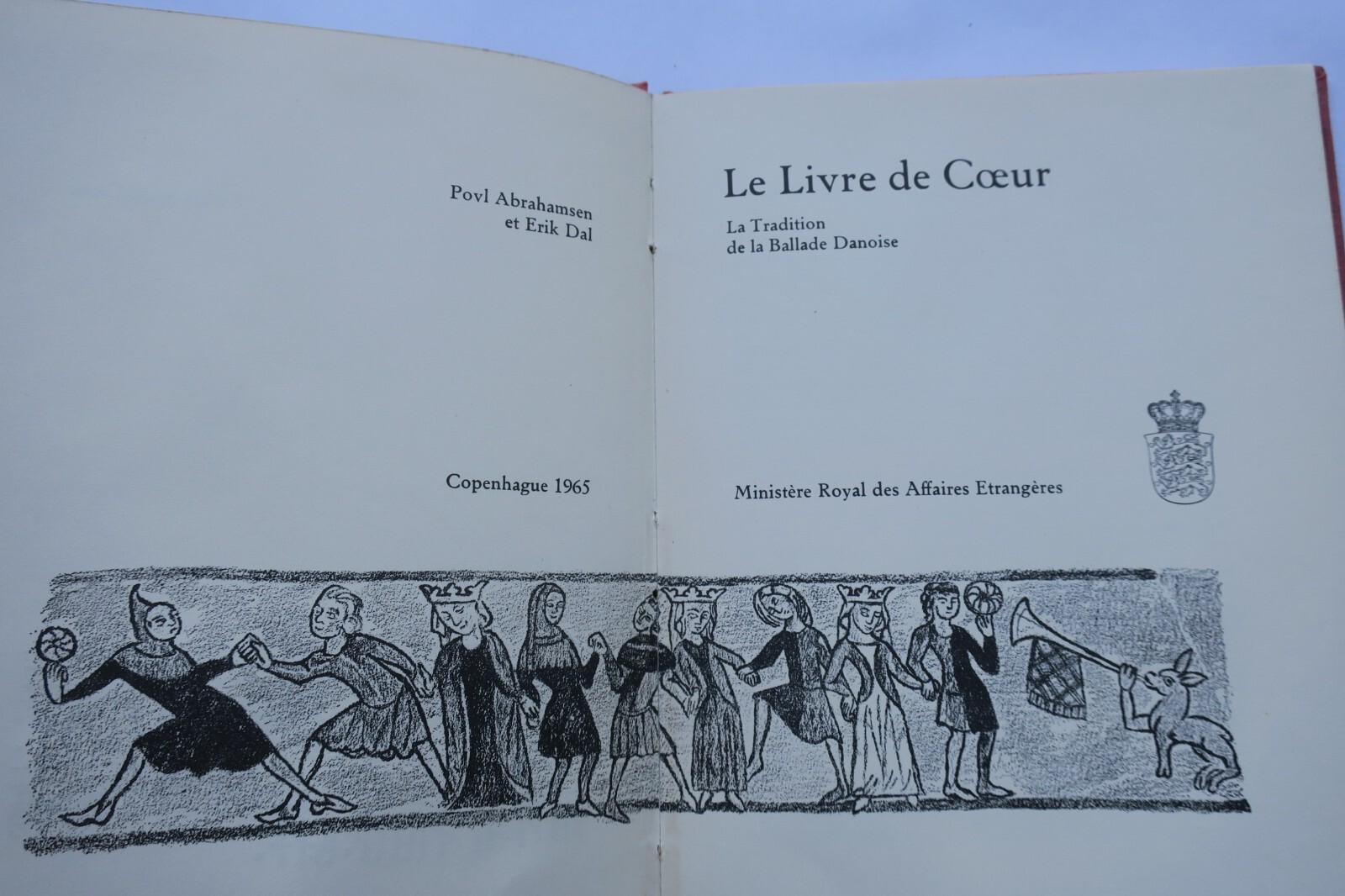 Dänische Balladentradition in einem roten Buch von 1965 – Image 7