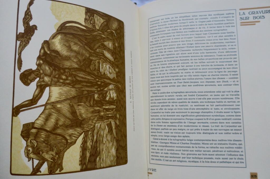 livre LE MUSEE DU LIVRE belgique 1915 3 lithographies originales