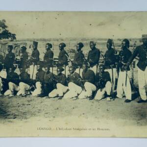 LOANGO - L'adjudant des Tirailleurs Sénégalais et ses hommes