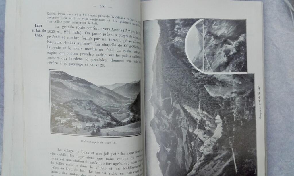 1900年左右格劳宾登上地区插图指南